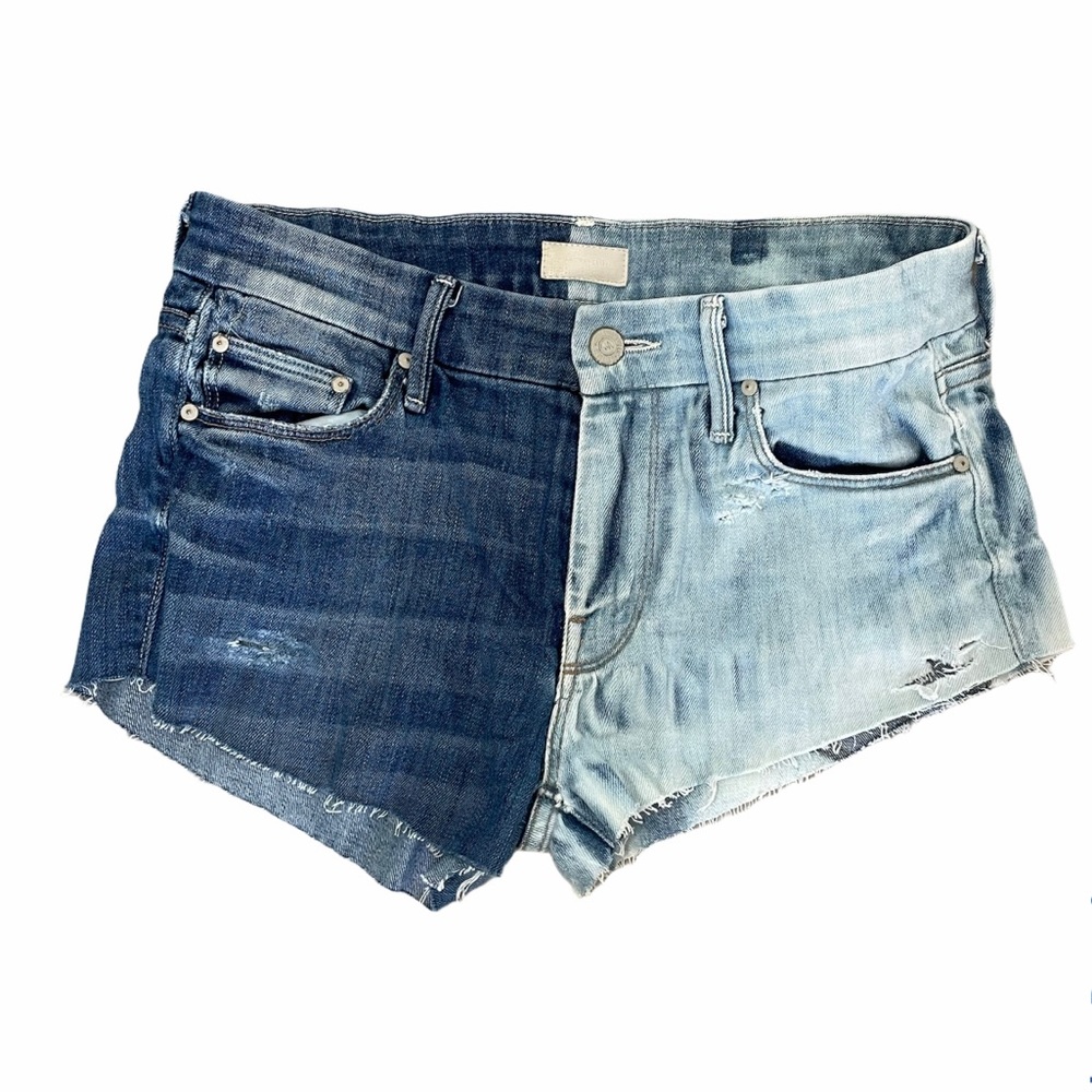 Mother Cut off Jean Shorts